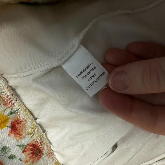 Festi Super Soft Slub Flare 70’s floral Leg Pants size 1X #1319 - Picture 8 of 9